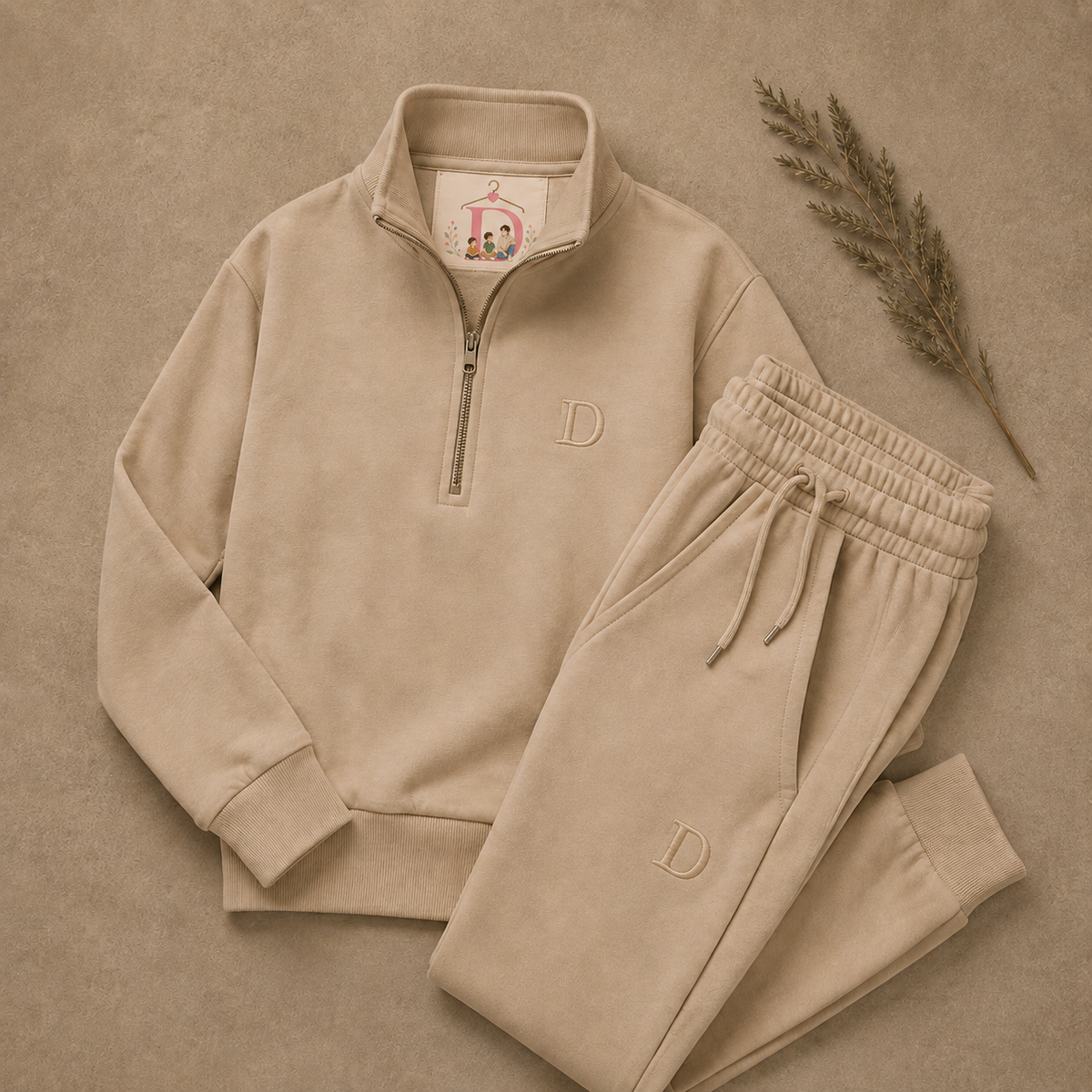 Boys Cotton Melton Tracksuit Set – Ages 9 to 15