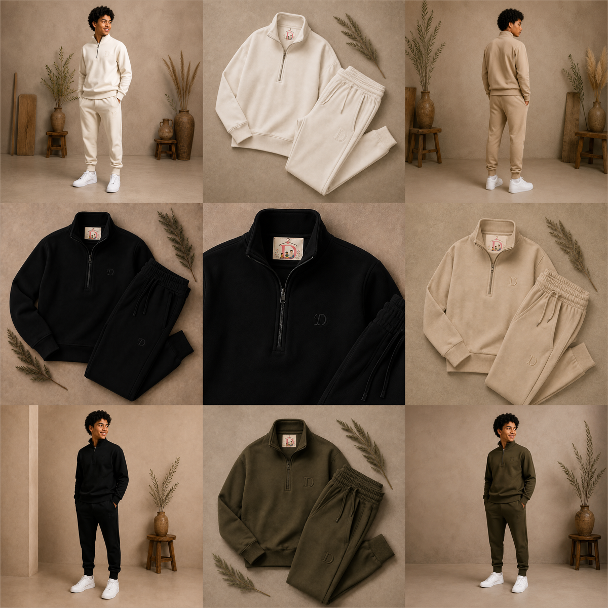 Boys fleece tracksuit set ages 9-15 all colors - Deema Kids Store